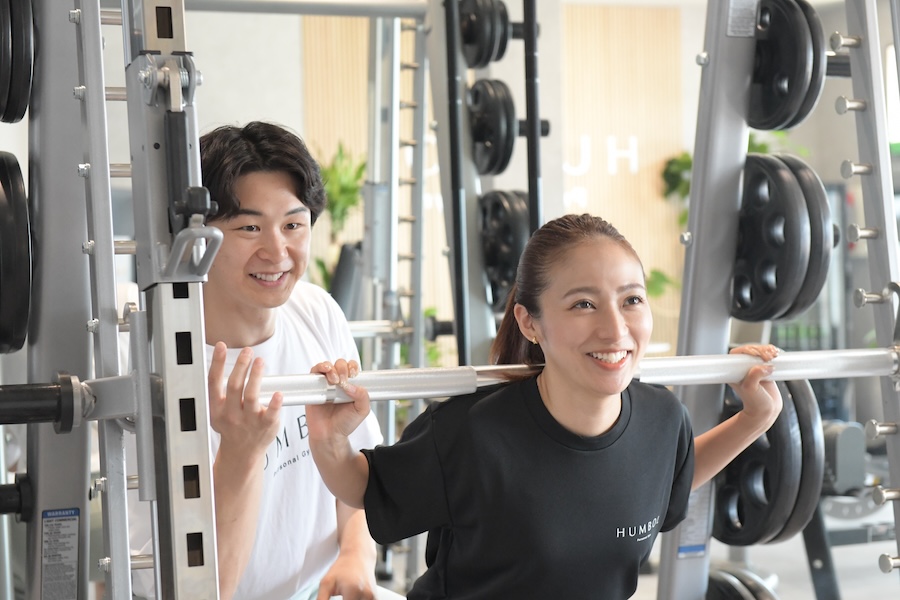 スクワットのパーソナルトレーニング