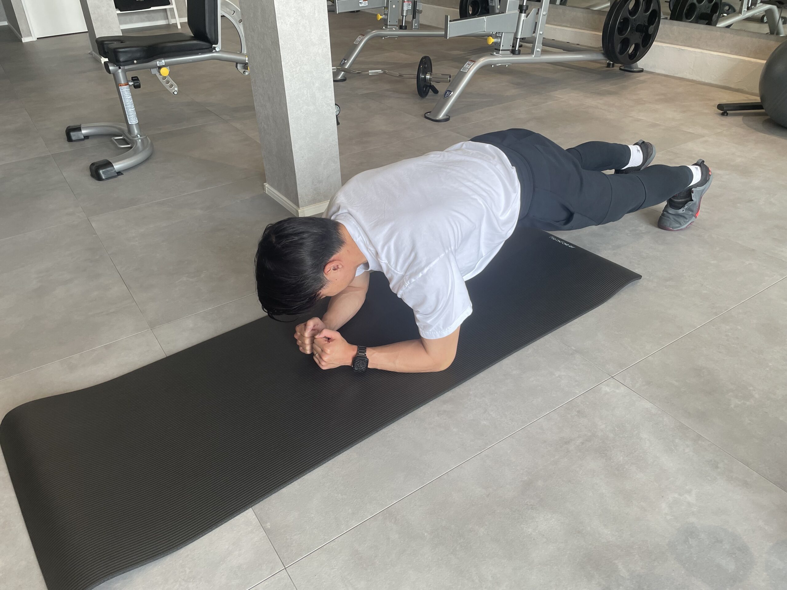 プランクの姿勢